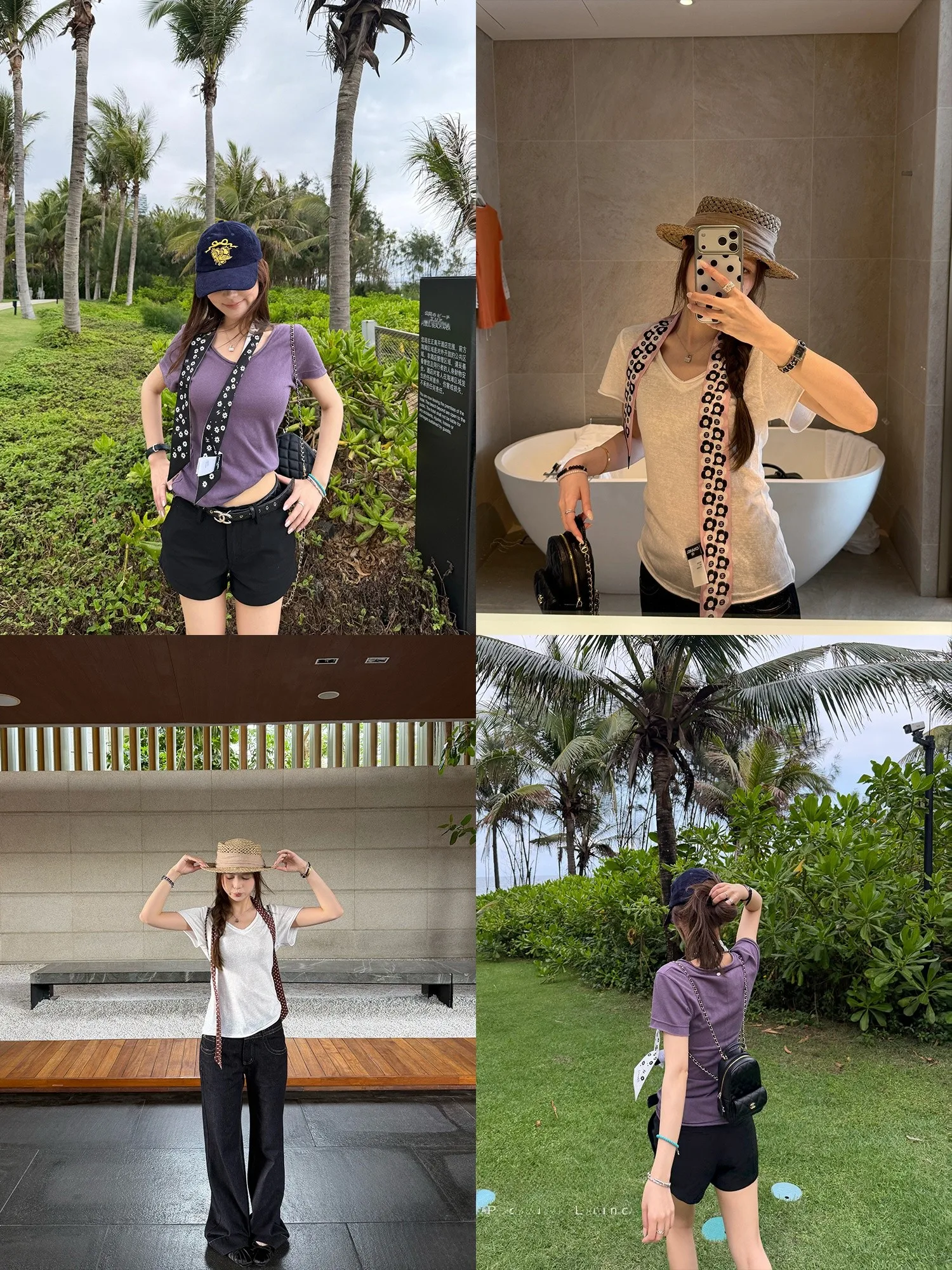

FCY Studio Summer Quality V-neck T-shirt Women's Slimming Short Sleeve Basic Match All over Top Cleanfit Universal Waist Slim...