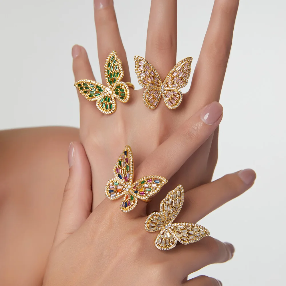 

New Butterfly Diamond Design Ring