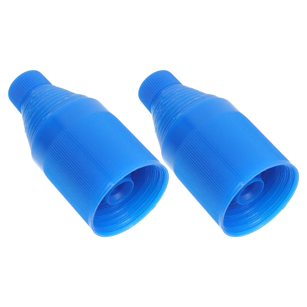 

2pcs Waterproof Umbrella Cover Kids Outdoor Rain Shell Blue Travel Telescopic Case Straight Handle Protector Non Drip Sleeve