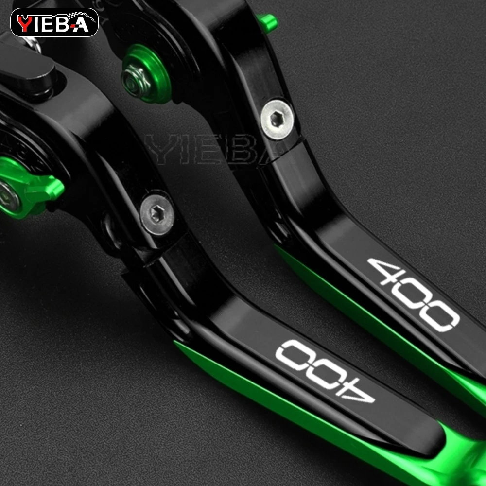 

YIEBA Clutch Brake Lever Foldable Adjustable Handle Levers Accessories For Kawasaki NINJA400 Z400 NINJA 400 Z 400 2018-2024