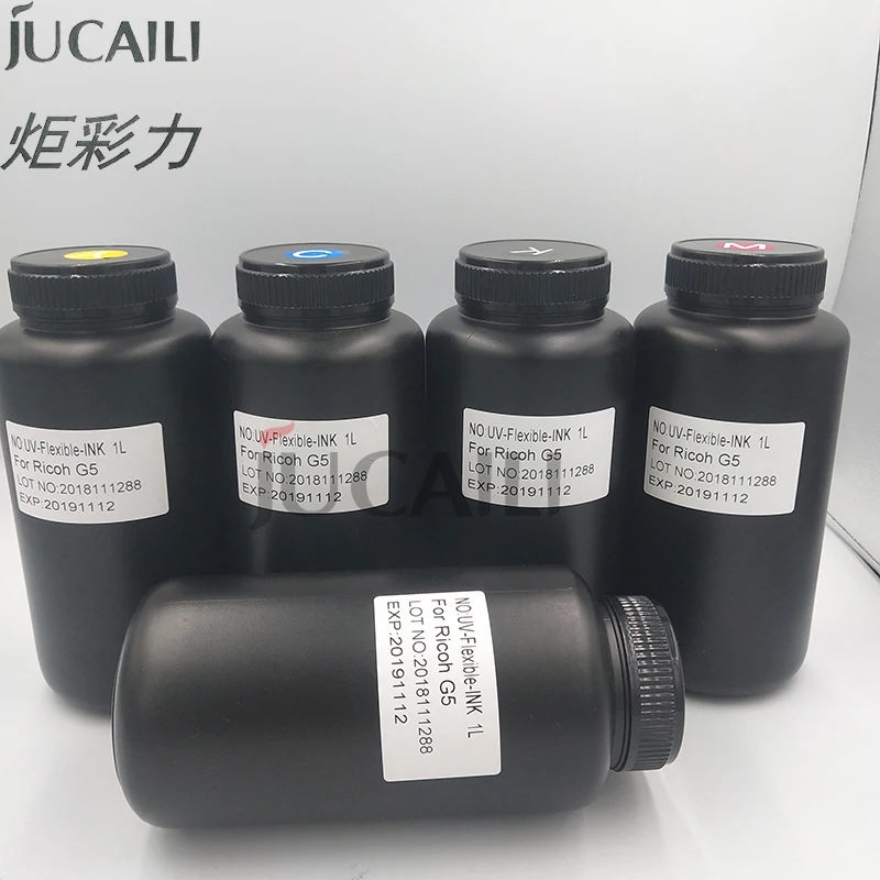 JCL 1L Flexible Leather Soft Ink for Ricoh UV Flatbed Printer