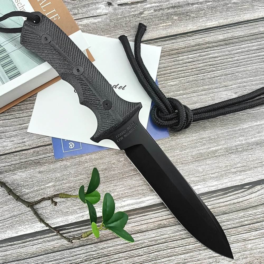 Chris Reeve - Green Beret D2 Steel Tactical Knife G10 Handle Self Defense Camping Hunting Fixed Blade Knife Men Collection Gift