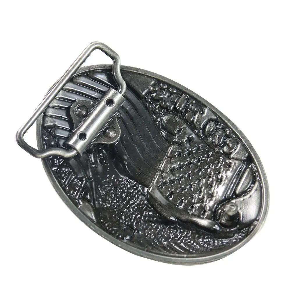 سبائك الزنك المينا العلم الأمريكي الفضة النسر الرجال قطرة النفط حزام مشبك الله يبارك رجل الجينز اكسسوارات صالح ل حزام عريض 4 سنتيمتر