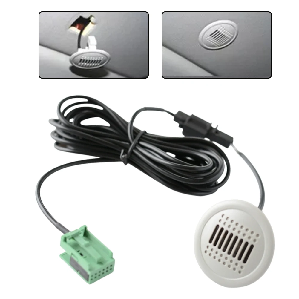 ميكروفون سلكي للسيارة FISCON Mic لسيارة BMW تركيب الصوت ميكروفون ستيريو للسيارة ملحق نظام الصوت تصميم غير قابل للتشوه #6