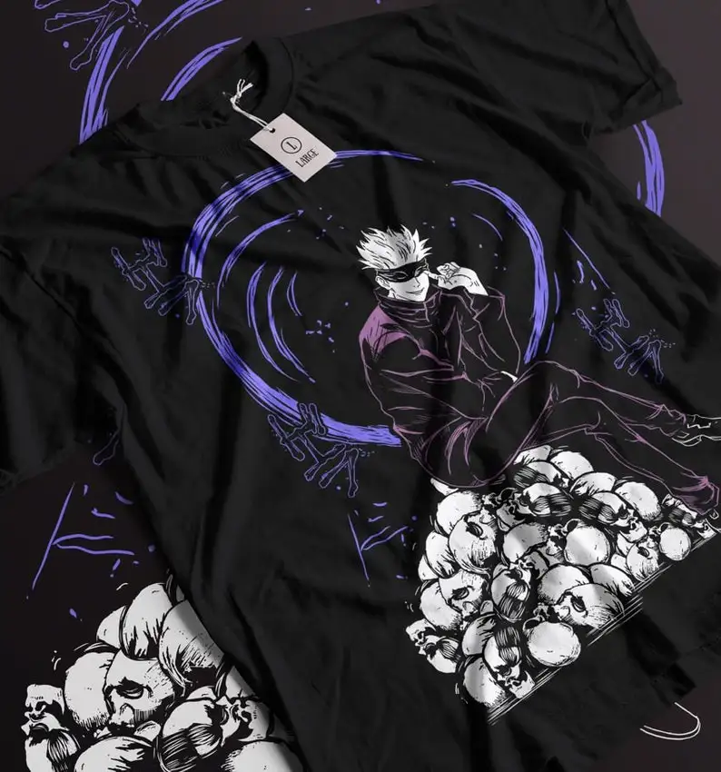 

Anime retro T-shirt, 100% cotton, all sizes for men and women Comic lovers
