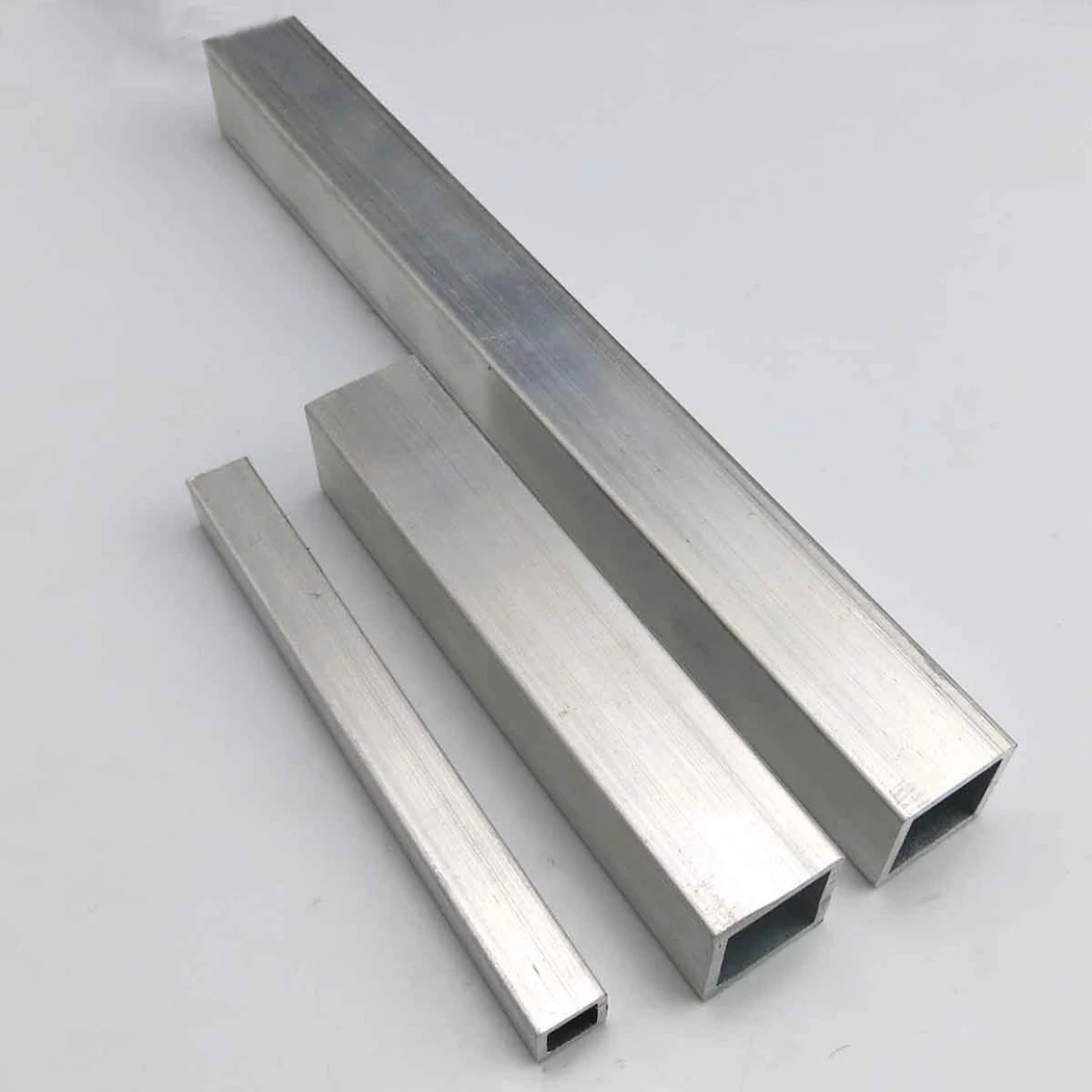 1-5pc 10*10mm 20*20mm quadratisches Metall Aluminium Al Rohr Rohr DIY Material für Modell teil Zubehör DIY Auto Rahmen länge 200-mm