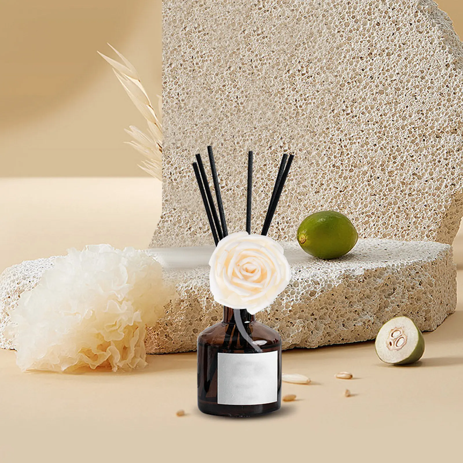 フレグランスディフューザー交換用リフィル 曲げられるコットン - Home Fragrance Us のレビューと価格