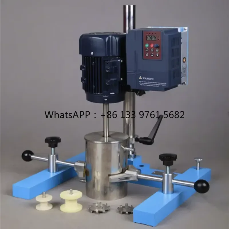 WSQ 12in Dia. 300mm SS304 Sawtooth Mixer Cowless Disc Motor Core Component for 50mm Shaft 1 Year IP55 Protection High