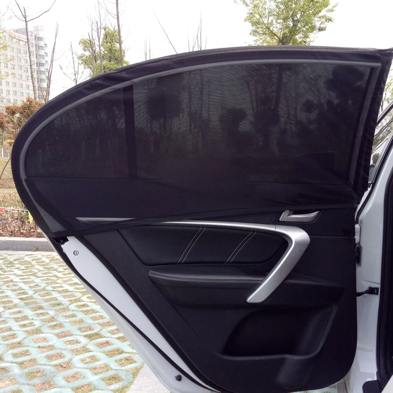 

2 шт., Солнцезащитная сетка для боковых окон автомобиля