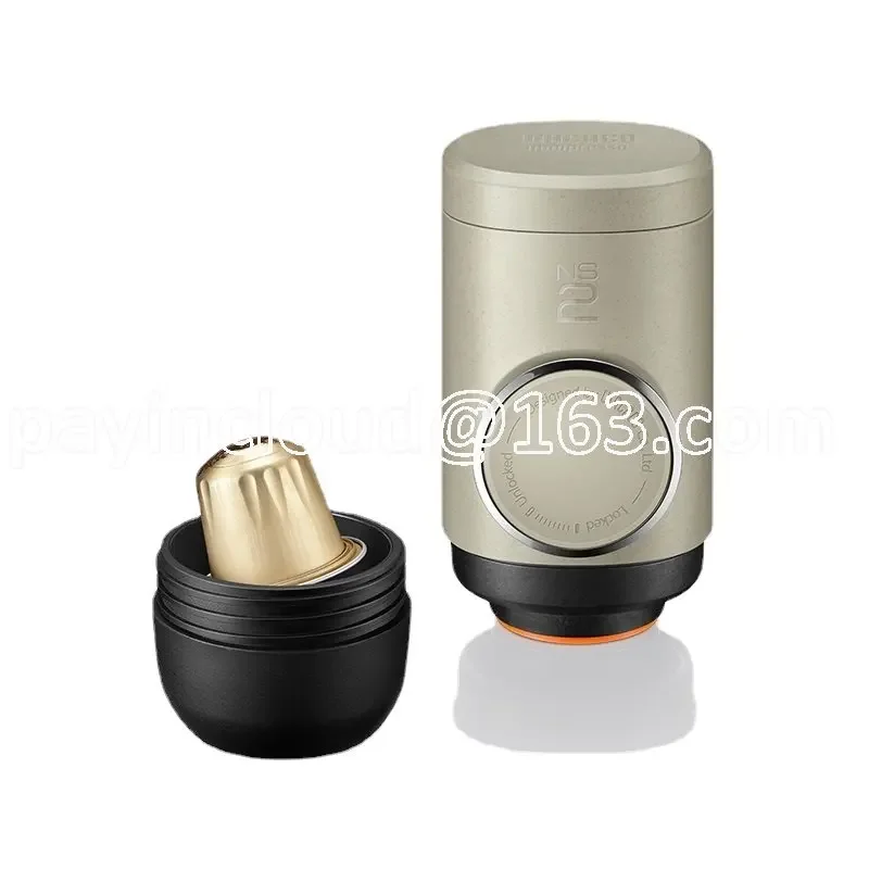 Portable Capsule Coffee Machine MinipressoNS2 Manual Espresso Outdoor