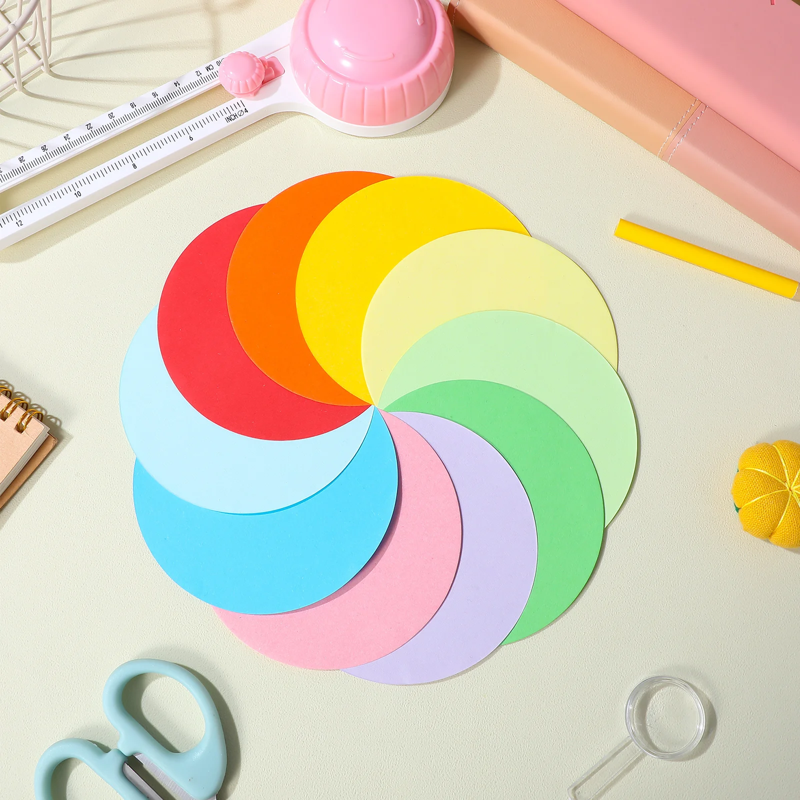 Diy Origami Paper Set Colorful Handmade Craft Sheets Folding Art Project Decorative Paper Cuts Kit For Beginners