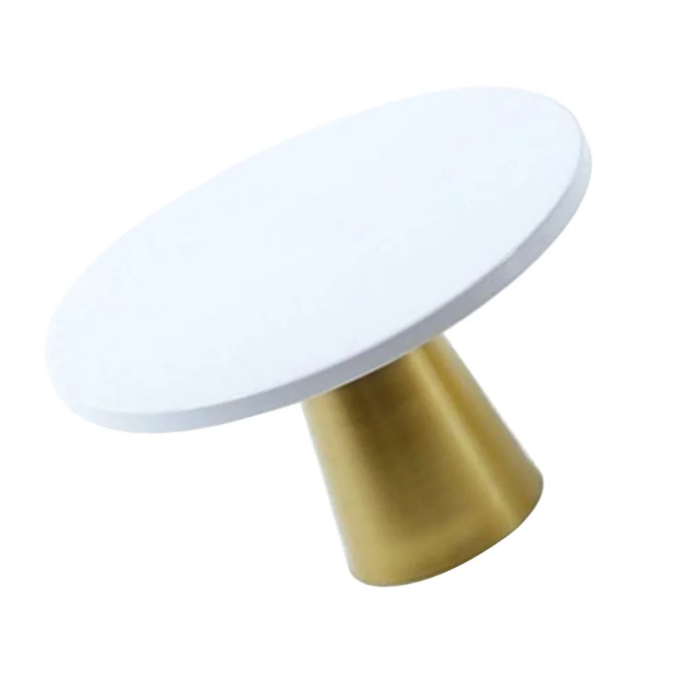 

Elegant Cake Stand White Medium Iron Wedding Birthday Dessert Holder Suitable Cupcakes Muffins Home Kitchen Bar Use