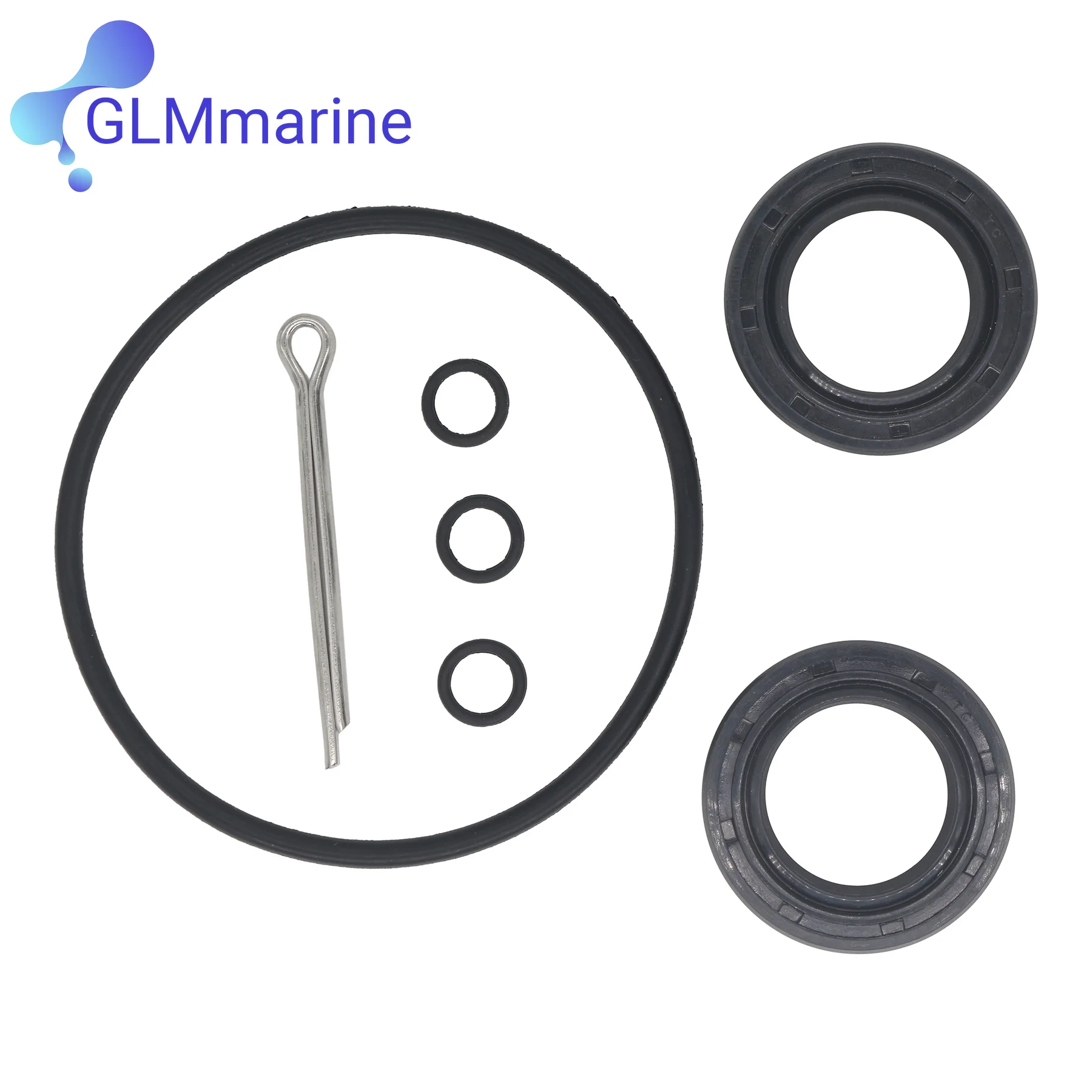 91252-ZW4-003 Lower Unit Seal Kit W/ Oil Seal Fits for Honda 4-Stroke 40HP 50HP Outboard Motors Replacement Models 91351-ZZ5-003