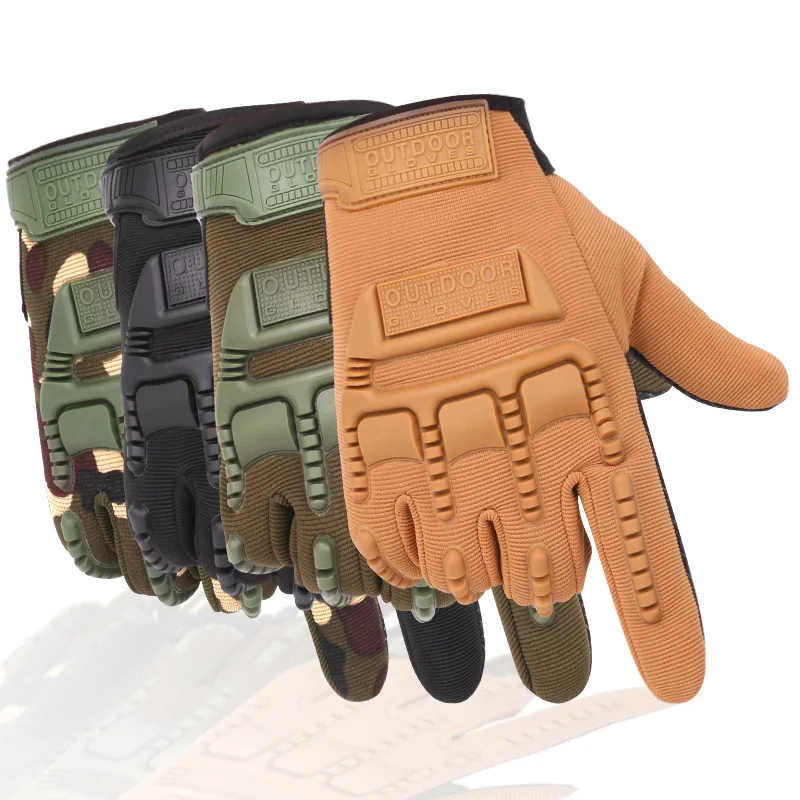

Outdoor Tactical Gloves Mountaineering Anti-skid Men Women Anti-skid Military Fans Field Training Full-finger Fitness Gloves