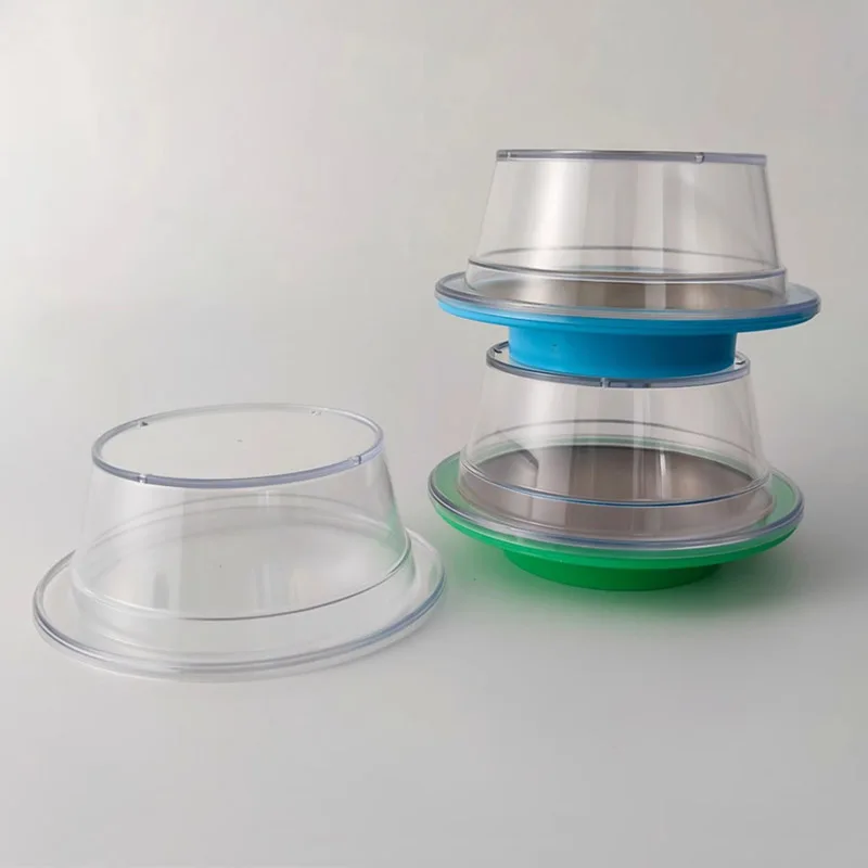 

50pcs Plastic Cover For Sushi Dish Buffet Conveyor Belt Reusable Transparent Thicken Food Plate Cover Restaurant Tableware Tool