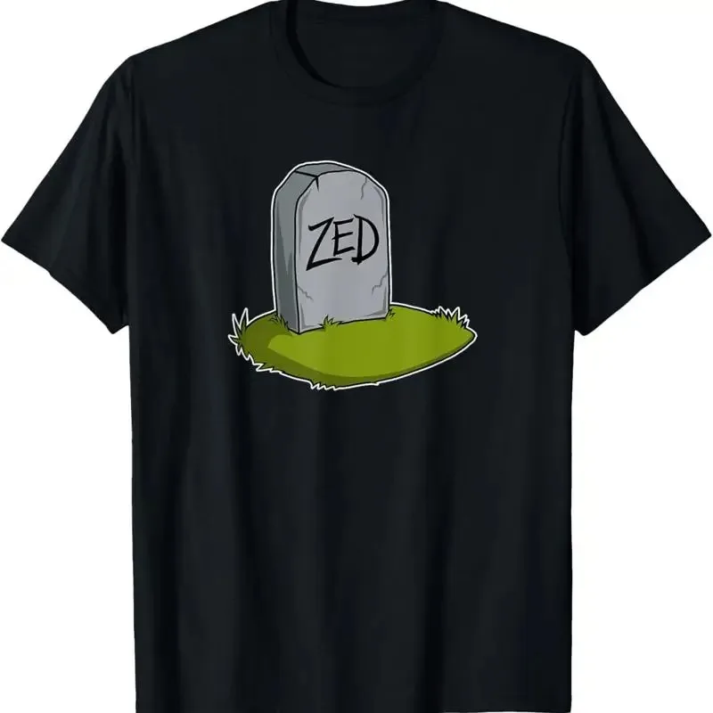 

Movie T Shirt Funny Zed'S Dead Gravesite Design