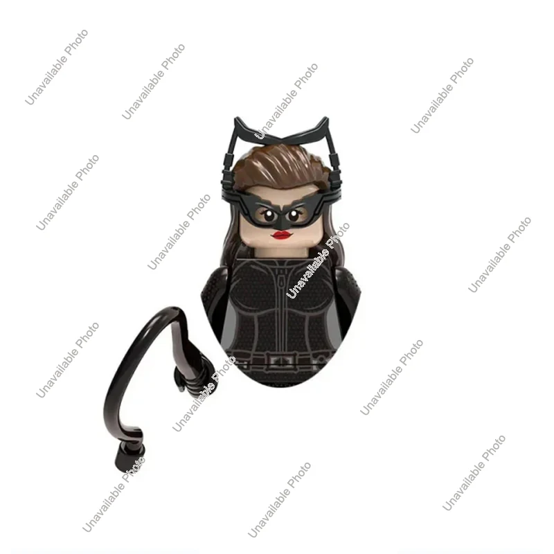 وحدات بناء Marvel-Batman و jocker Catwoman ، طوب أنيمي البطل ، شخصيات لعبة صغيرة الحركة ، هدايا تجميع الكتل ، ألعاب ساخنة ، X0341