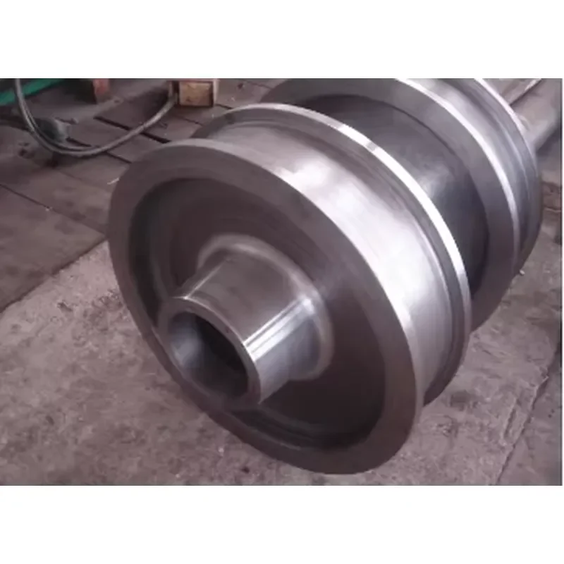 Custom High Precision Forged Steel Roller Sheave Crane Roller for Mining Machinery