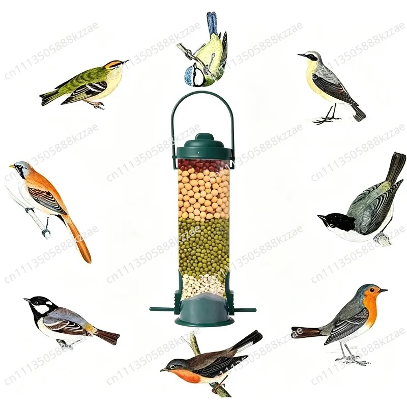Cross-border new products Outdoor courtyard wrought iron bird feeder Suspended water feeder