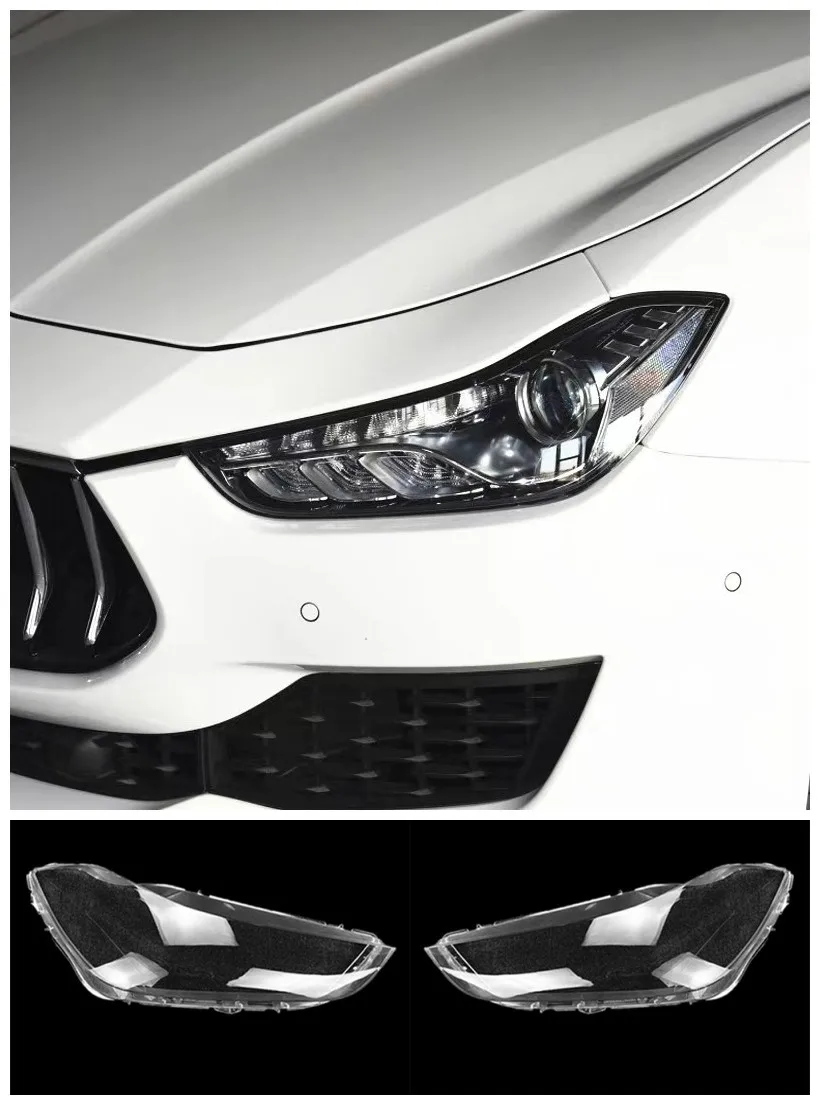 

Headlight Transparent Shade for Maserati GHIBLI 2014-2018 GHIBLI Transparent Headlight Shade