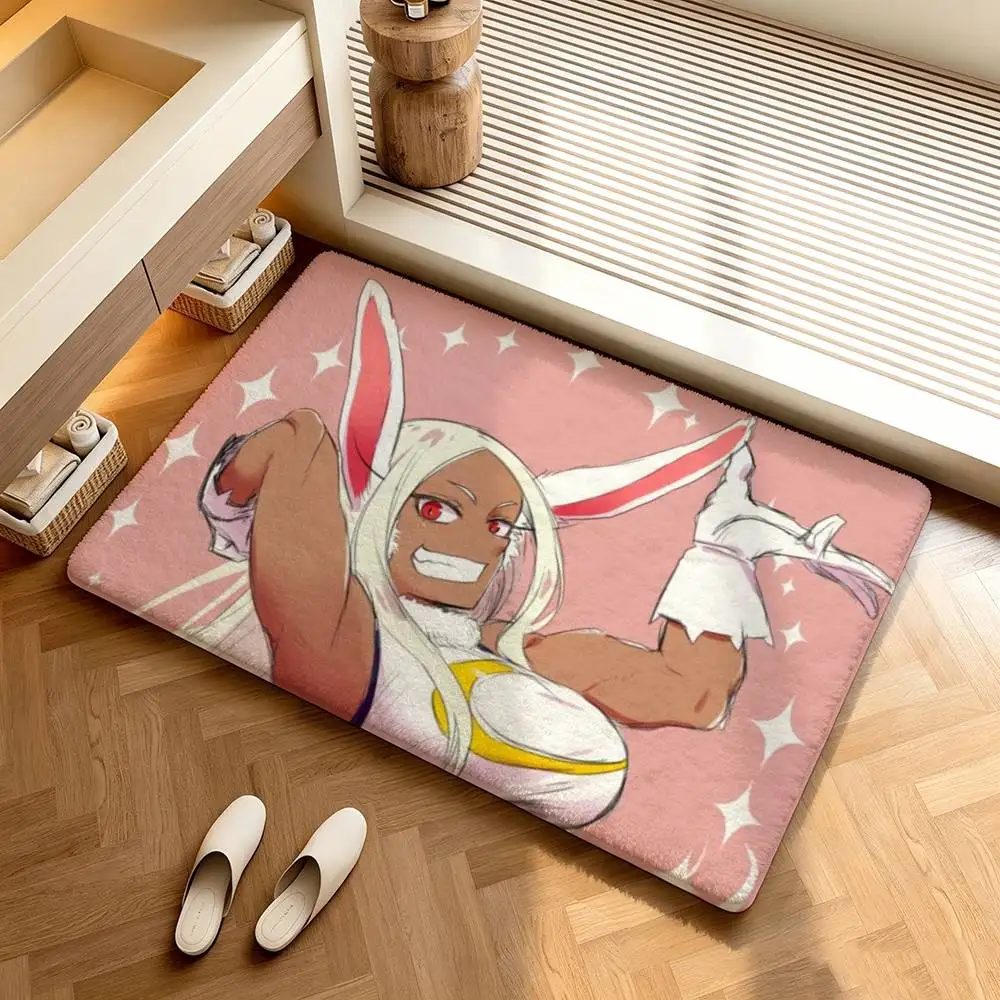 Rabbit Hero Mirko Shower Room Absorbent Small Floor Mat Soft Comfortable Decorative Foot Mat 4