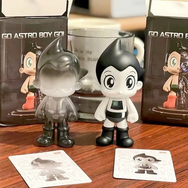 Anime Astroboy Blind Box, Heróis da Terra, Figura de Primeira Geração, Figurinhas de Ação Dos Desenhos Animados, Caixa Misteriosa, Brinquedos De Presente, Genuíno