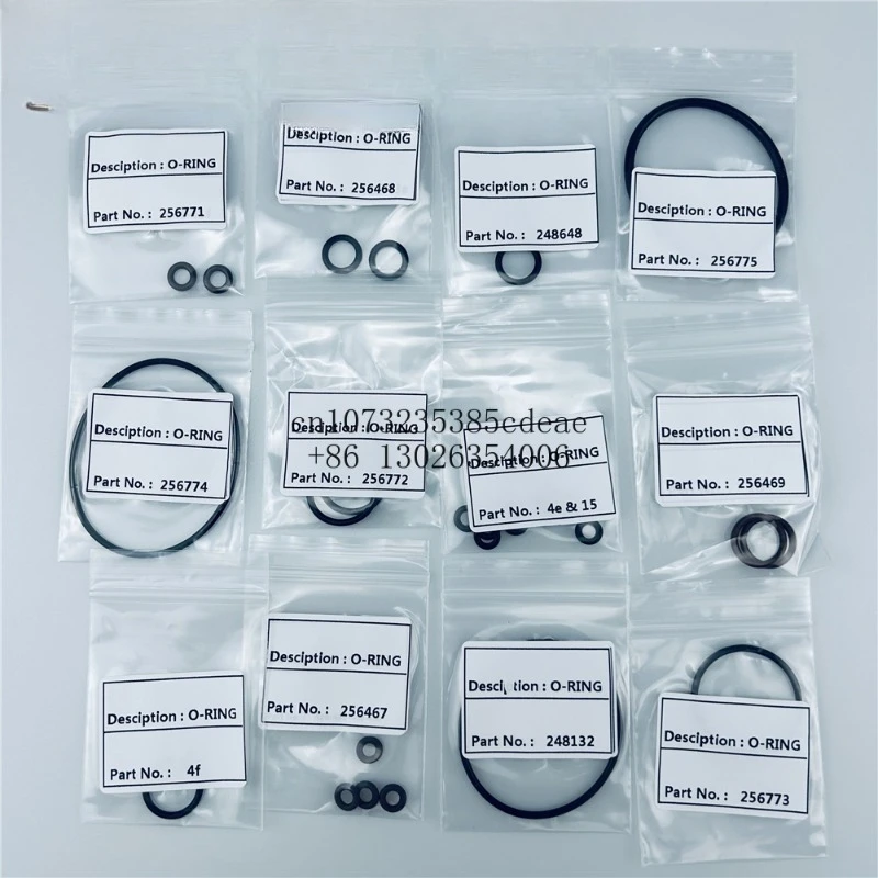 2026 Hot Sale 1 Set IMPROVED Complete O-ring Kit 256490 Includes Solvent Resistant O-ring For Moving Position Aftermarket For