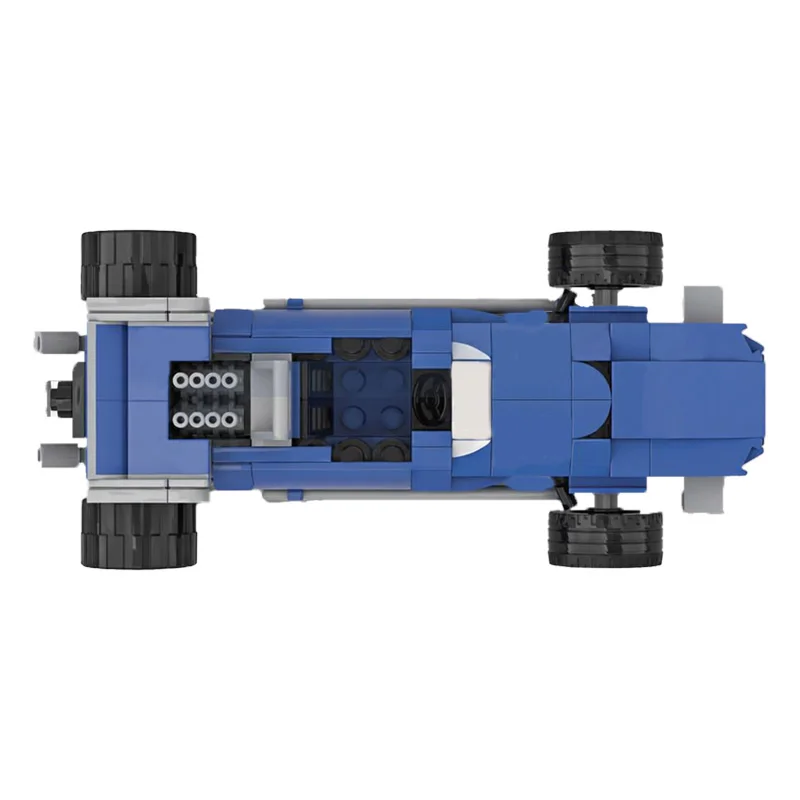 186 PCS Speed King MS80 MOC Customize Modular Building Block Creative Design Educational Learning Toy DIY Boys Holiday Toy Gifts