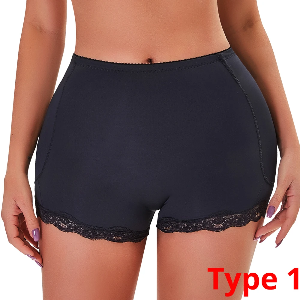 Women Hip Pads Fake Ass Butt Lifter Booties Enhancer Booty Buttocks Trimmer Waist Trainer Shapewear Body Tummy Shaper