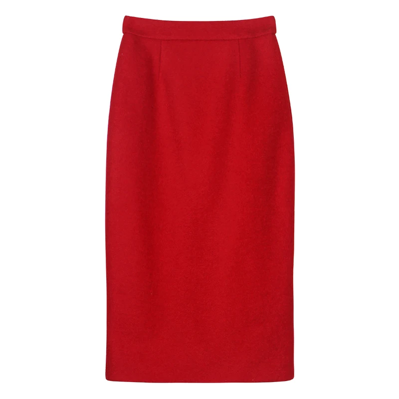 

New fashionable, elegant, simple and high-end temperament design with round neck and small fragrance style slim skirt
