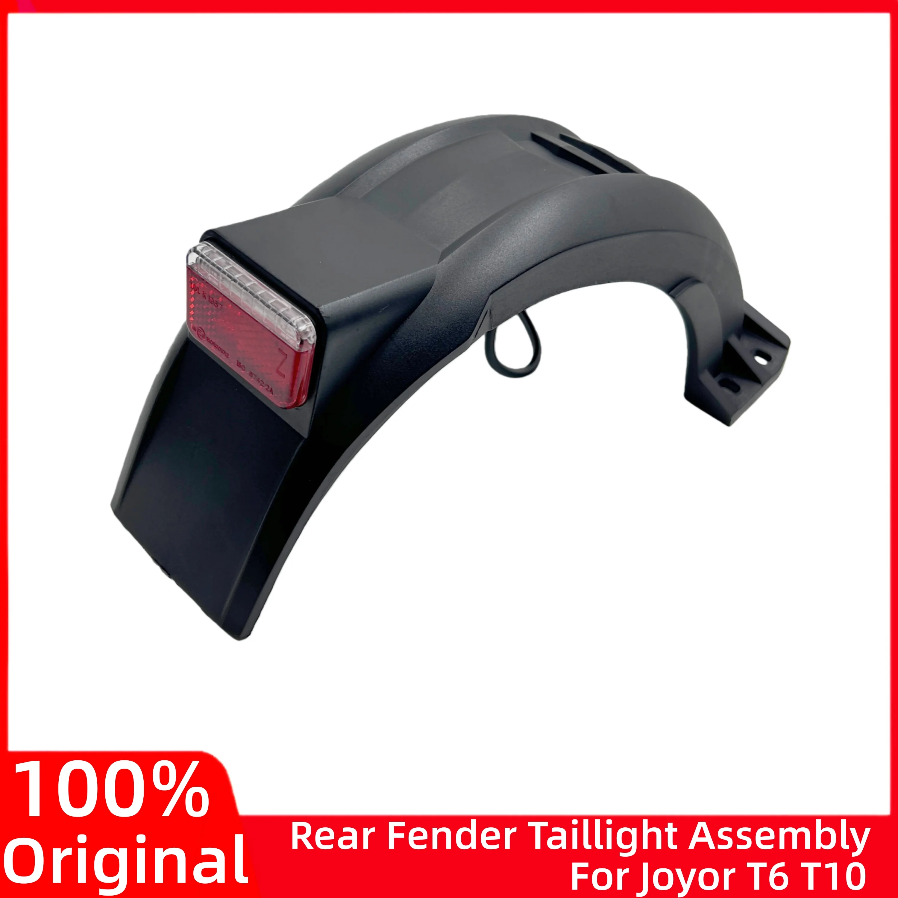 Image of Original Kotflügel Hinten Rücklicht Montage für JOYOR T6 T10 Elektrische Roller Hinten Kotflügel rücklichter Teile