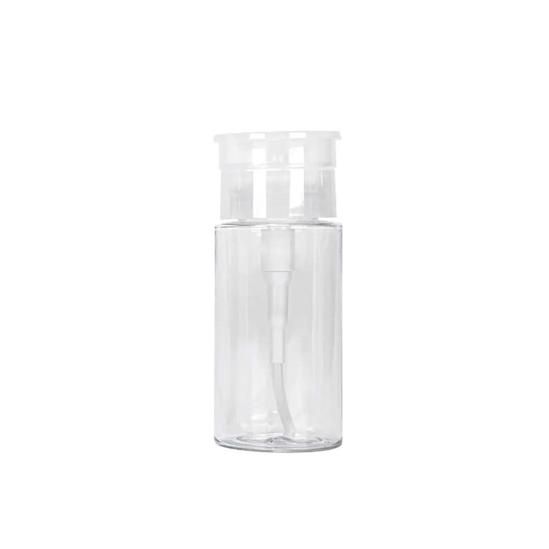 Refillable Facial Toner Makeup Remover Bottle Press Pumping Dispenser Empty Pump Dispenser Bottle Nail Polish Remover Container