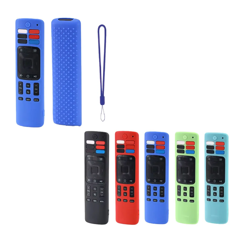 

​Silicone Case for Hisense ERF3A69 ERF3R69 ERF3I69 ERF3S69 for TOSHIBA:CT-95003 Remote Non-Slip Texture Shell Protective Cover