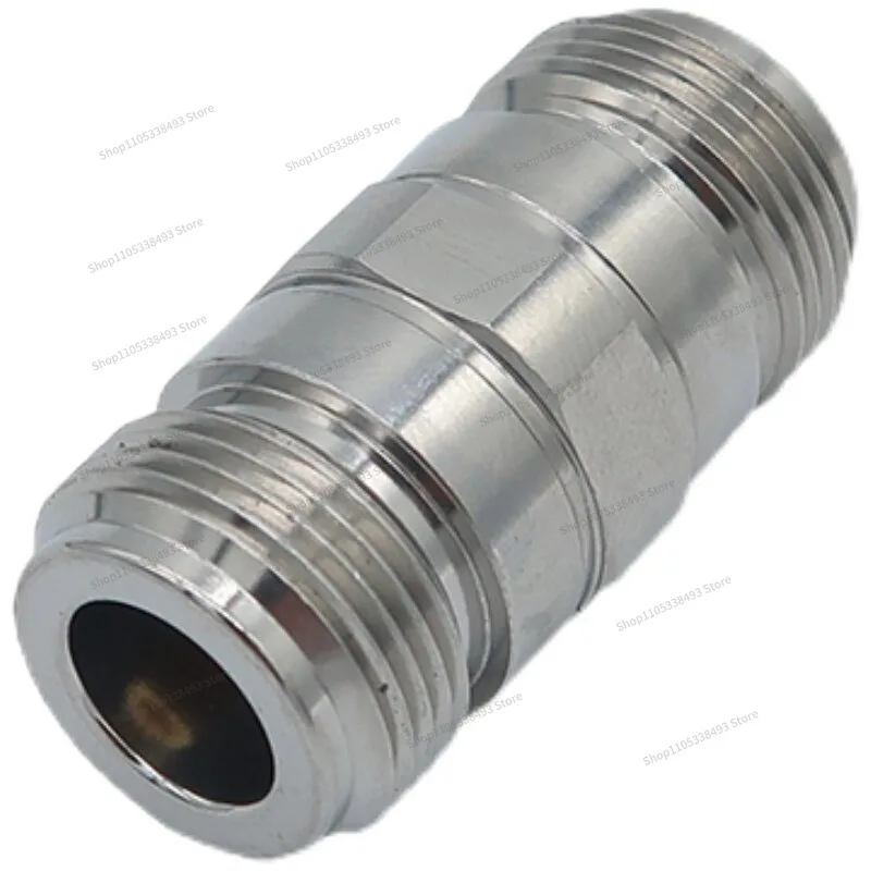 For N Female To N Female DC-18GHz N/N-KK RF Microwave, Coaxial Adapter Stainless Steel Material N/N-FF