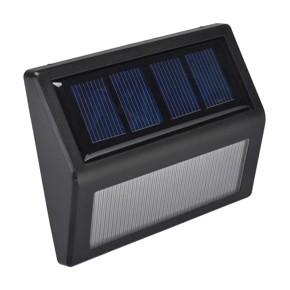 

2Pcs Outdoor Lights Waterproof IP55 Garden Wall Lamp Automatic On Off Solar Corridor Light LED Solar Garden Light Outdoor