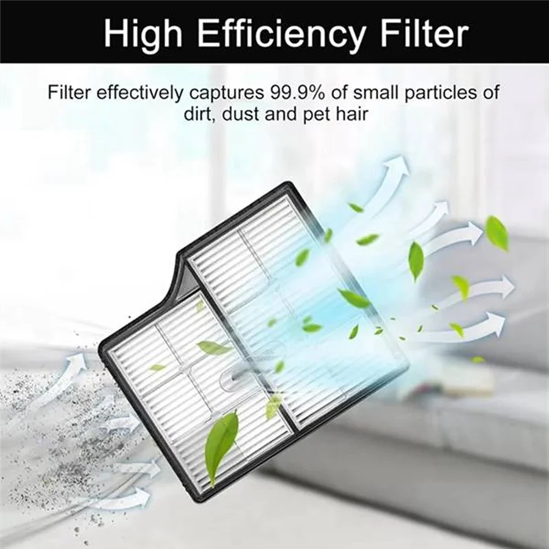 A83G-9 pçs filtro para roborock saros 10/g30/s9 maxv ultra aspirador de pó peças substituição acessórios reposição longa duração