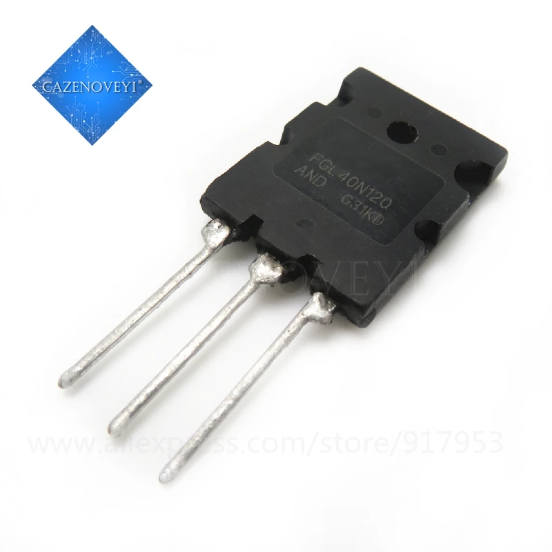 2pcs/lot FGL40N120ANDTU FGL40N120AND 40N120 TO-3PL 40A 1200V In Stock