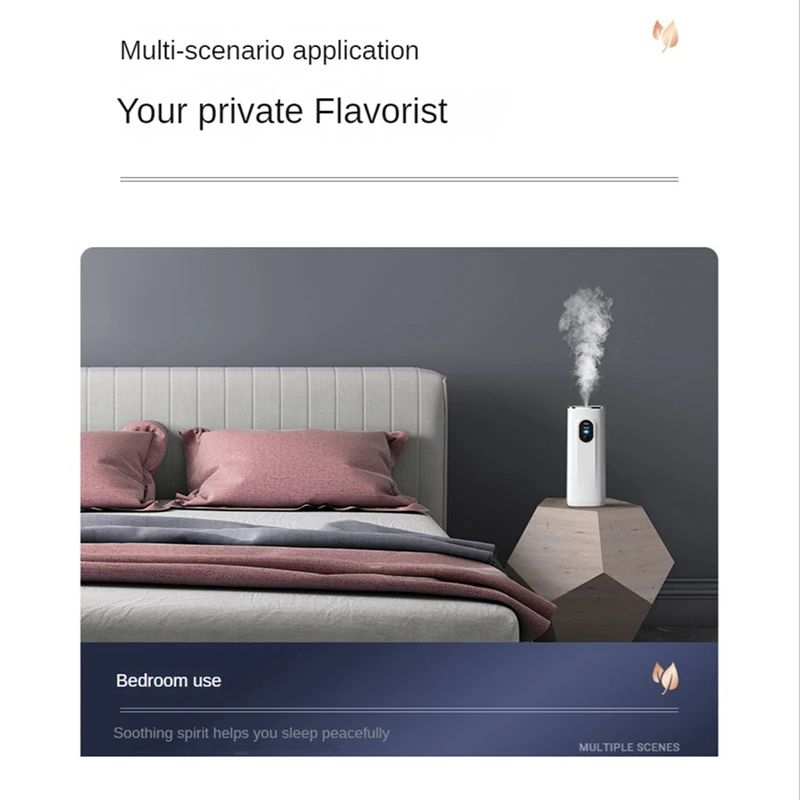 Aroma Diffuser Automatic Timing Spray Aroma Diffuser Household Indoor Aerosol Dispenser Deodorant Car Fragrance Machi