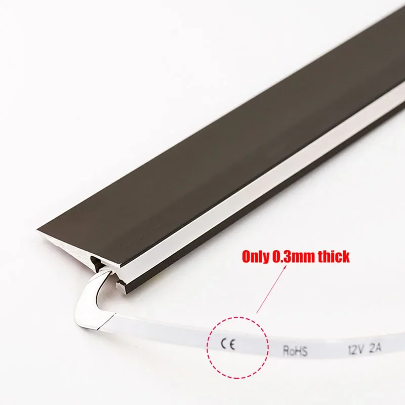 

Under cabinet lights Aluminum Profile Led strips Sensor Lights bar Bedroom Closet Lamp Led kitchen base cabinet hidden Lighting