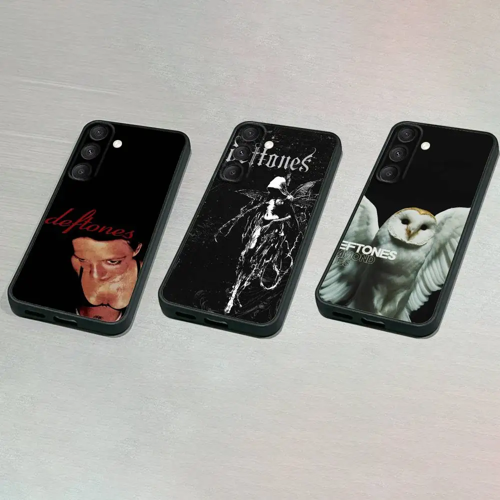 

B-Band D-Deftones-es Phone Case For Samsung S25,S24,S23,S22,S21,S20,S10,Ultra,Plus,Lite,FE,Soft Silicone Black Cover