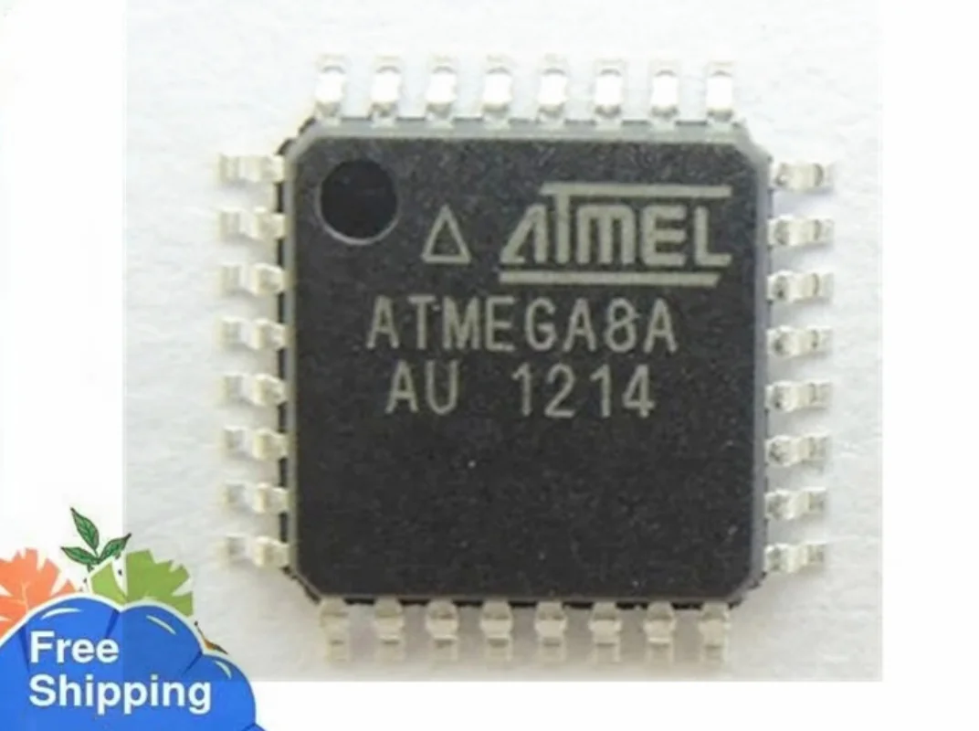 New  10PCS~50PCS/LOT ATMEGA8A-AU ATMEGA8A  ATMEGA8AU-TH ATMEGA8AU-TW TQFP-32 8-bit with 8K Bytes In-System Programmable Flash