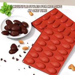 Silicone Madeleine Pan, Shell Shaped Cookies Cake Pan Madeline Baking Mold,Muffin Cakes,Bread, Tart - BPA Free Baking Accessory