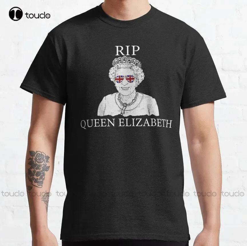 Queen Elizabeth Ii Sunglasses British Crown  Rip Queen Elizabeth T-Shirt