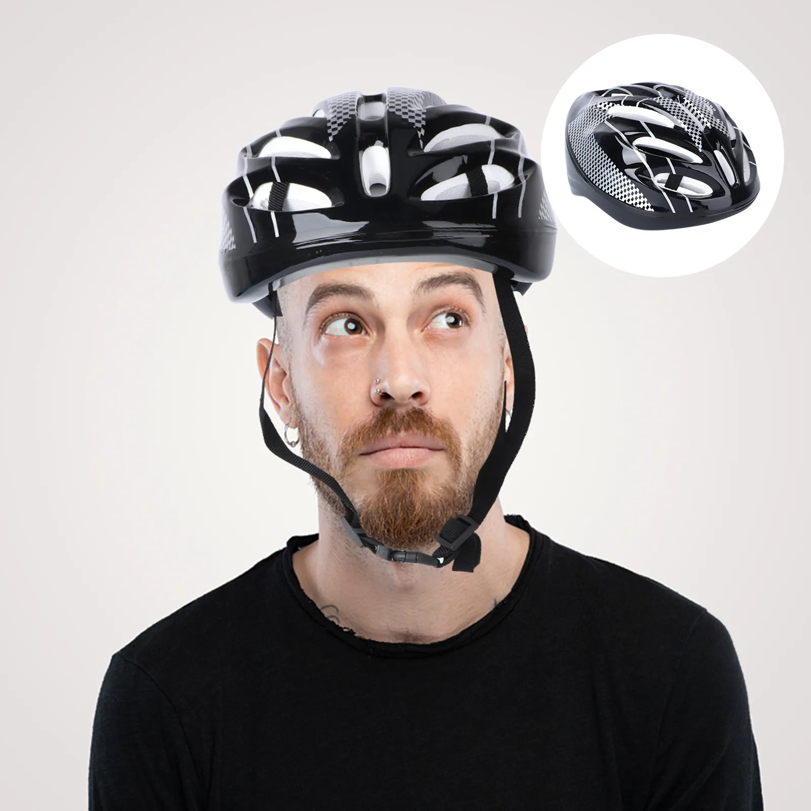 1Pcs Cycling Safety Premium Breathable Outdoor Riding Headwear Protective Bike Riding Skateboard Safety Cap