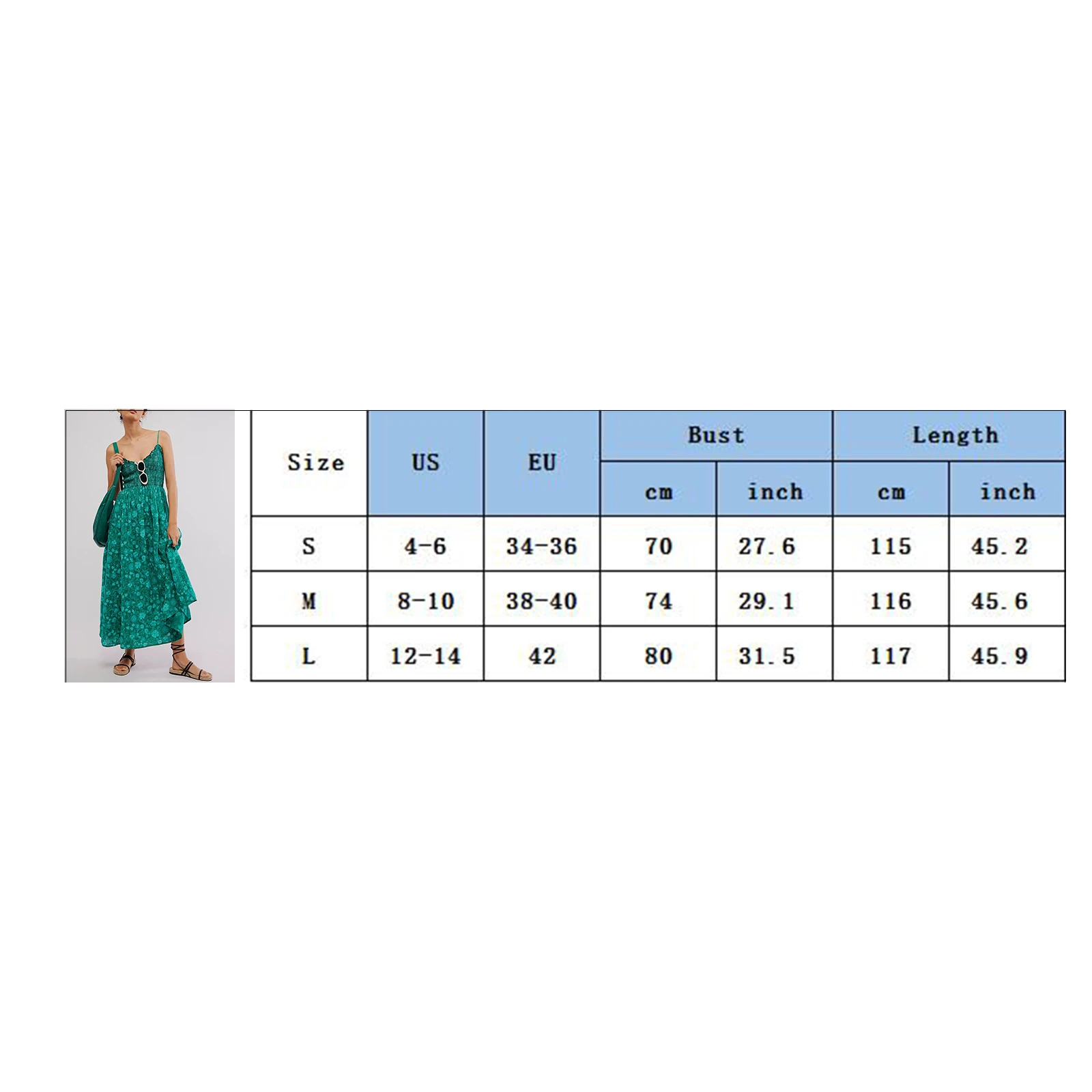 Spaghetti Straps Floral Smocked Dresses for Women Shirred Waist Maxi Long Boho Dress Summer Beach Dresses Sun Dress