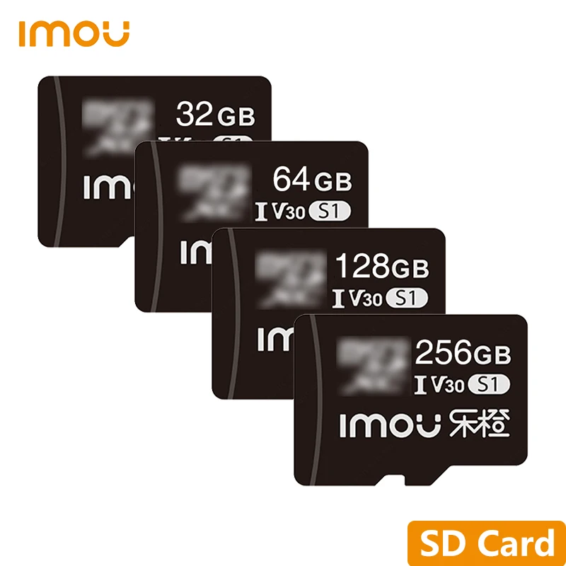 imou cartao sd de alta velocidade cartao de memoria camera de rede cartao microsdxc para camera dahua ip wifi original 32gb 64gb 128gb 256gb 01