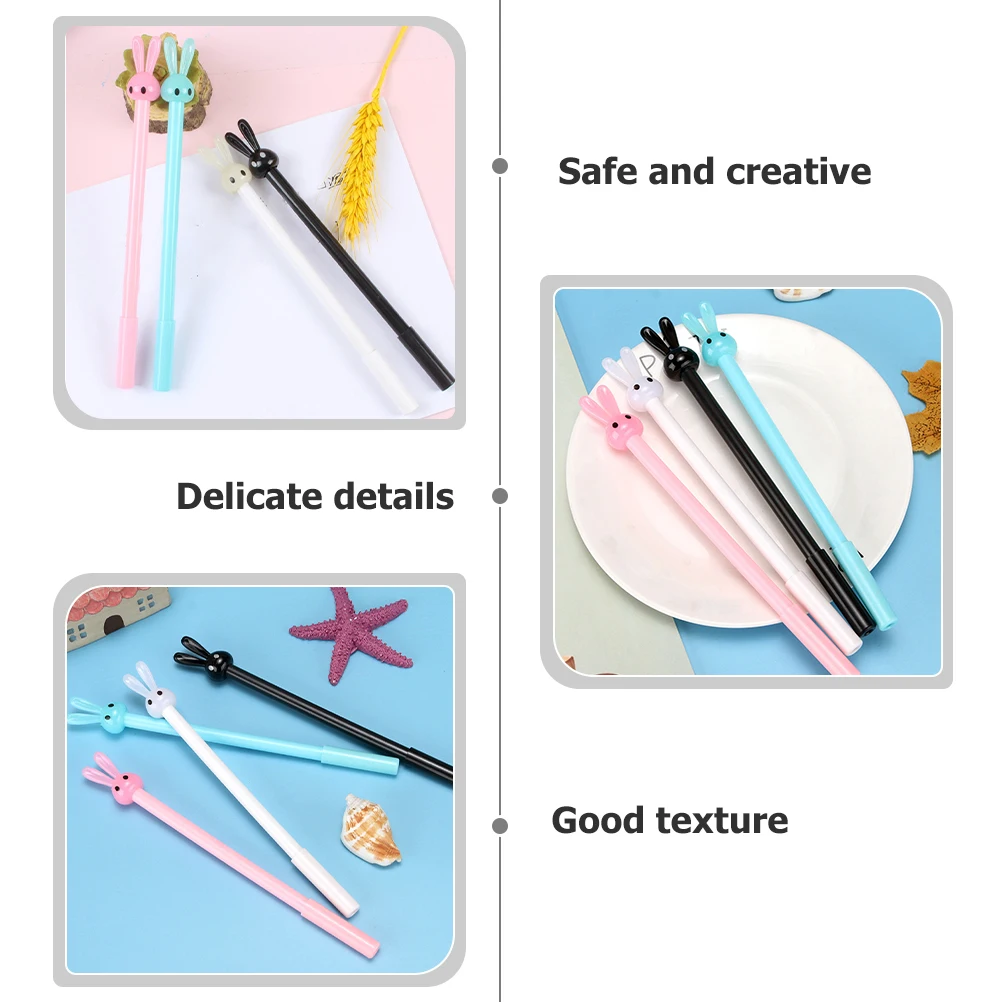 

Cartoon Long-eared Rabbit Water Pen Bunny Multifunction Children Sign Pens