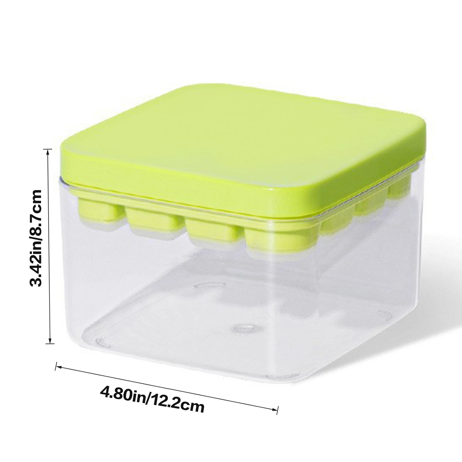 

Ice Cube Tray Silicone Mold Square Frozen Ice Cube Trays Reusable Safe Ice Mold Making Tool Kitchen Summer Drink Ice Cube