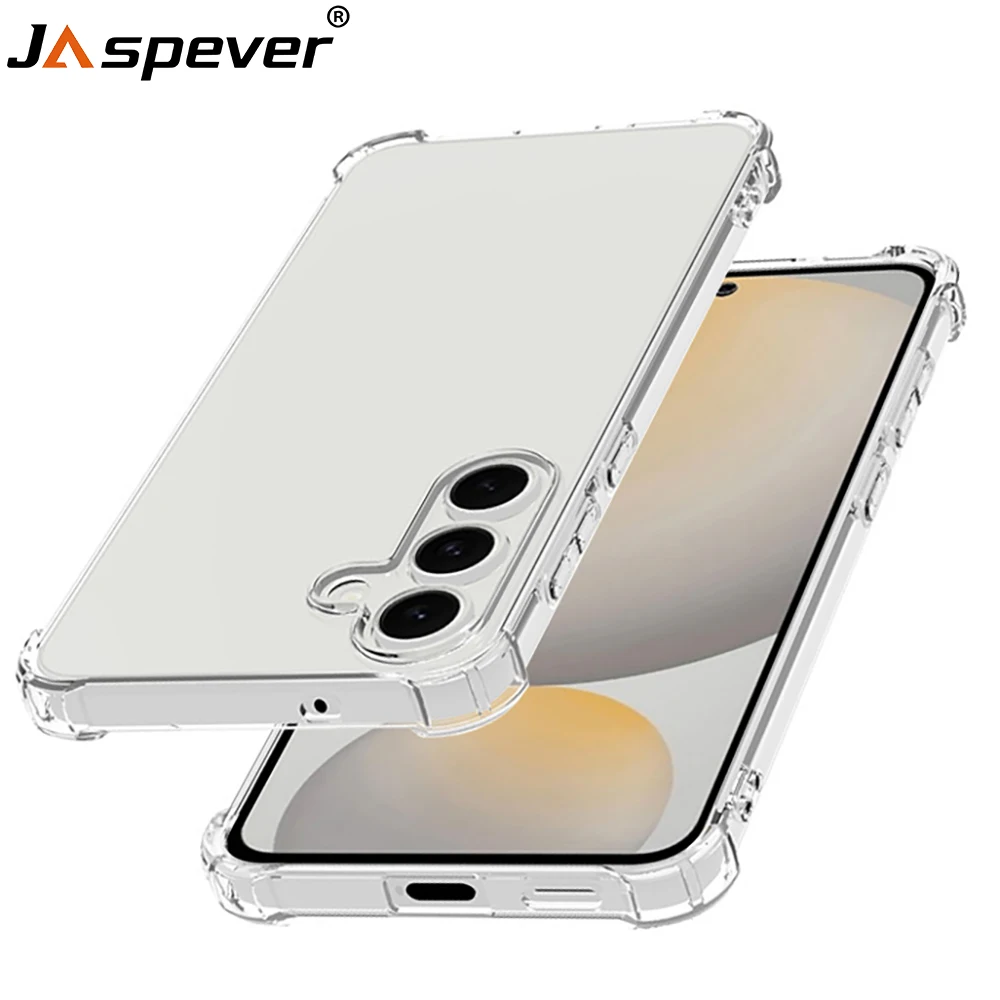 حافظة مضادة للصدمات لهاتف سامسونج جالاكسي S26 الترا بلس S26 + برو من السيليكون الناعم الشفاف ورقيقة للغاية لهاتف S26Ultra 2026 غطاء خلفي من البولي يوريثان