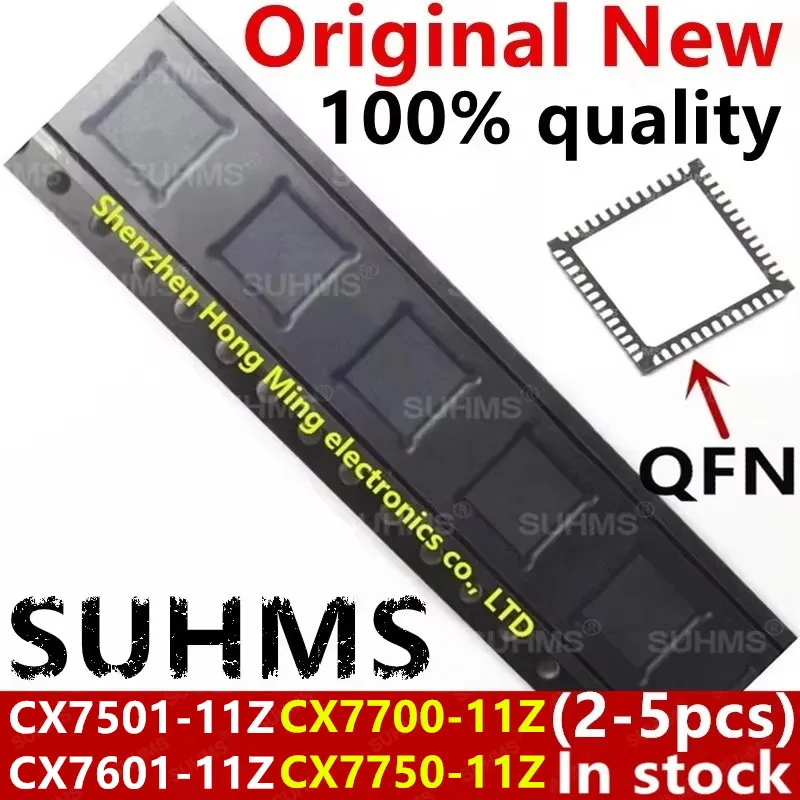 (2-5piece)100% New CX7501-11Z CX7601-11Z CX7501 11Z CX7601 11Z QFN-52 CX7700-11Z CX7700 11Z CX7750-11Z CX7750 11Z QFN-48 Chipset